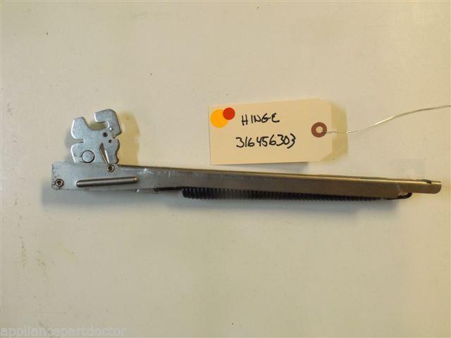 FRIGIDAIRE STOVE 316456303 Hinge,oven Door ,blue Titan used FRIGIDAIRE STOVE 316456303 Hinge,oven Door ,blue Titan used